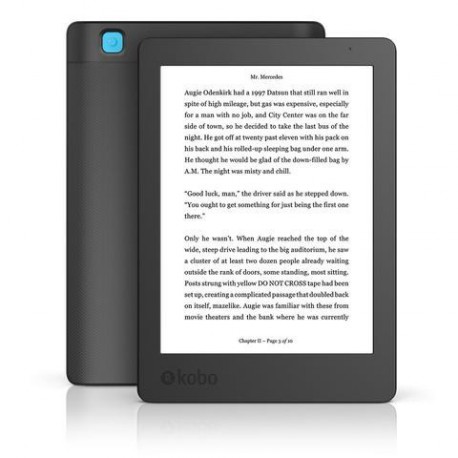 Bralnik e-knjig Kobo Aura 2nd ed., 6" Touch, 4GB WiFi, črn, N236-KU-BK-K-EP