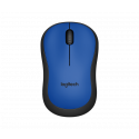 Miška brezžična optična Logitech M220 silent, modra