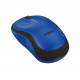 Miška brezžična optična Logitech M220 silent, modra