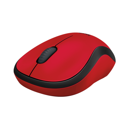Miška brezžična optična Logitech M220 silent, rdeča