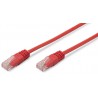 Priključni kabel za mrežo Cat5e UTP 10m rdeč