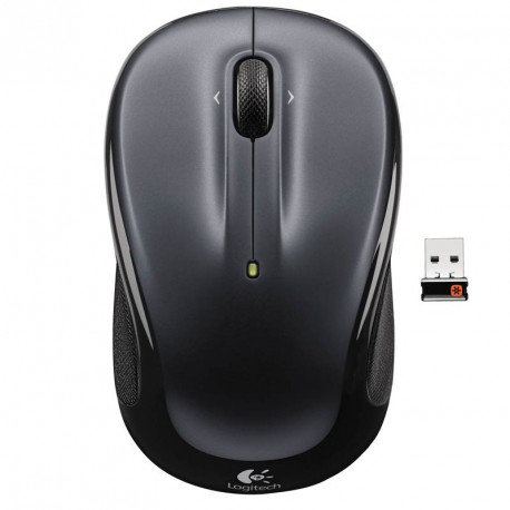 Miška za prenosnik brezžična optična Logitech M325 črna