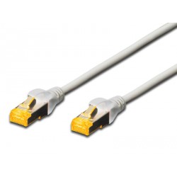 Kabel SFTP CAT.6A 0.5m siv Digitus LSOH