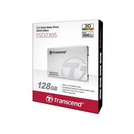 SSD disk 128GB SATA3 Transcend 230S, TS128GSSD230S
