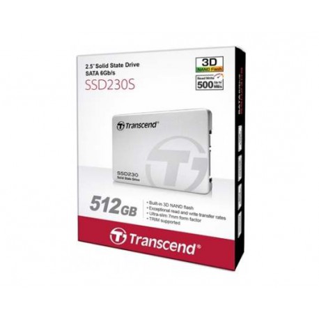 SSD disk 512GB SATA3 Transcend 230S, TS512GSSD230S
