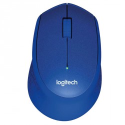 Miška brezžična LOGITECH M330 Silent PLUS modra