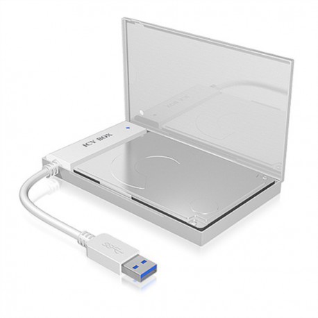 Zunanje ohišje za disk Icybox  IB-AC6034-U3 USB 3.0, aluminijasto