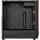 Ohišje ATX Silverstone RL05BR-W LED, črno/rdeče