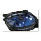 Ventilator za ohišje 120 mm LC-POWER AiRazor LC-CF-120-TUBE-B, moder LED