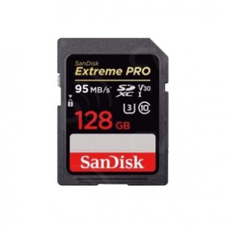 Spominska kartica SD 128GB Sandisk Extreme Pro SDXC UHS-I U3 C10