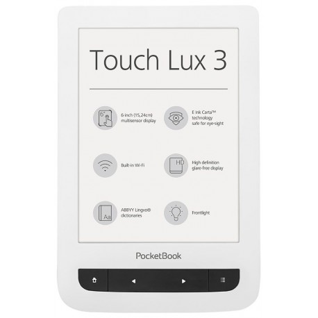E-bralnik PocketBook Touch Lux3 bel elektronski bralnik
