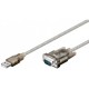 Kabel pretvornik USB na serijski port 1.5m, Goobay 95435