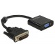 Adapter DVI-D M-VGA HD15Ž Delock 24+1 Aktivni