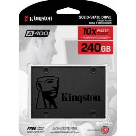 SSD disk 240GB SATA3 Kingston A400 (SA400S37/240G)