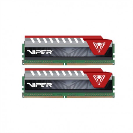 Pomnilnik DDR4 16GB (2x8GB) 2400MHz Patriot Viper Elite Red, PVE416G240C5KRD