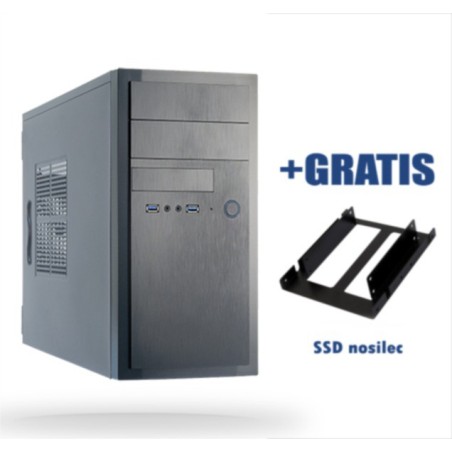 Ohišje microATX Chieftec HT-01B-350GPB, 350W, HT-01B-350GPB