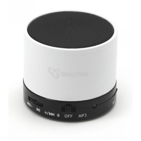 Prenosni Bluetooth zvočnik SBOX  BT-160 bel