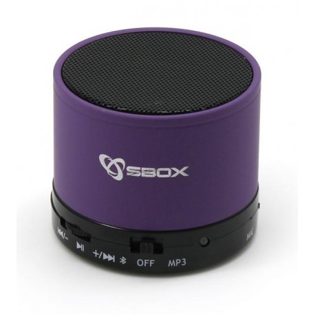 Prenosni Bluetooth zvočnik SBOX BT-160 vijola