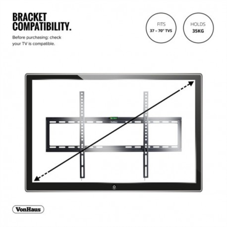 Stenski nosilec za TV 37-70do 35kg, VonHaus 05/091