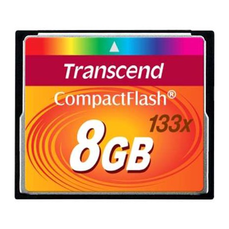 CF spominska kartica 8GB Ultra Speed 133x Transcend (TS8GCF133)