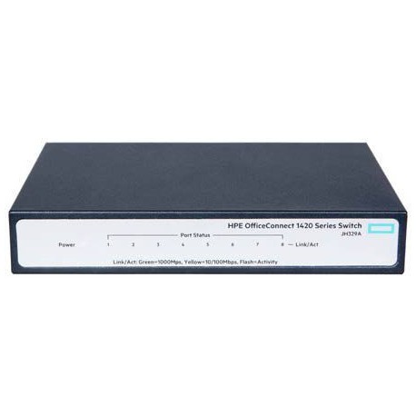 HPE OfficeConnect 1420 8G Switch, JH329A