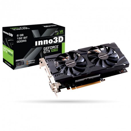 Grafična kartica GeForce GTX 1060 6GB INNO3D X2 (N106F-5SDN-N5GS)