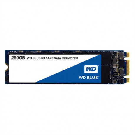 SSD disk 250GB M.2 SATA3 WD BLUE 3D NAND, WDS250G2B0B
