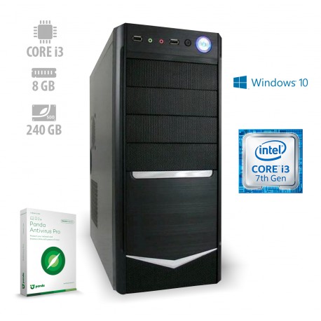 Osebni računalnik ANNI HOME Optimal / i3-7100 / SSD / W10 / CX3