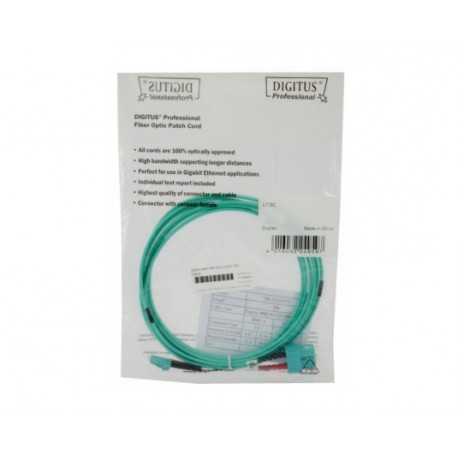 Optični patch MM 50.0 LC/LC OM3 2m Digitus