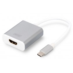 Pretvornik USB 3.1 Tip-C na HDMI 4K 30Hz Digitus