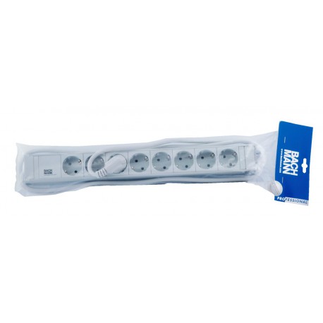 Razdelilec 19" 8x220V PVC UPS Bachmann