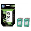 Črnilo HP CB332EE (2x343) barvno