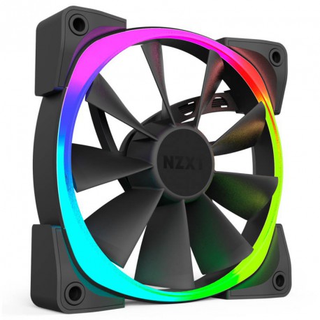 Ventilator za ohišje 140mm NZXT Aer RGB, 4-pin PWM, RGB LED