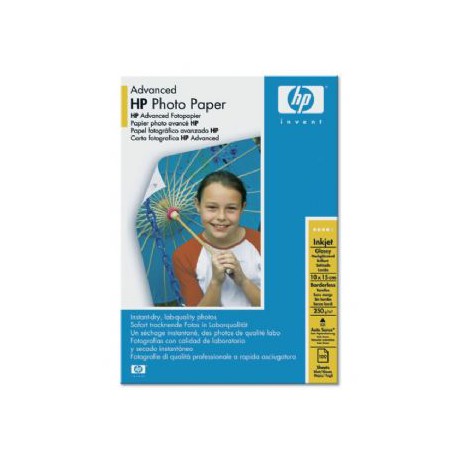 Papir HP Advanced Glossy 10x15, 100L, 250g