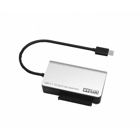 Čitalec diskov USB 3.1 tip-C SATA, STLab U-1160